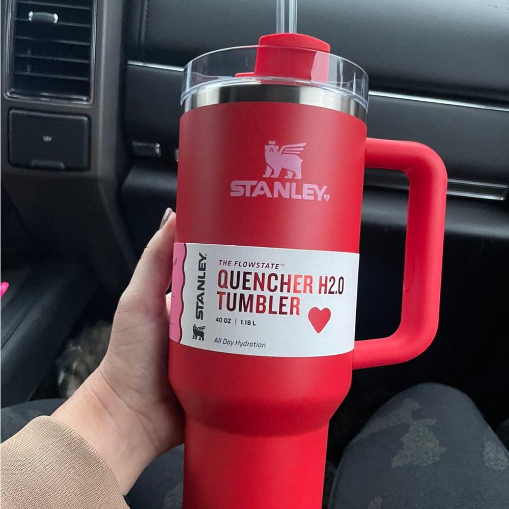Stanley red Valentine’s Day 40Oz Tumbler